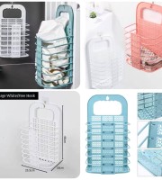 Foldable Wall-Mounted Laundry Basket